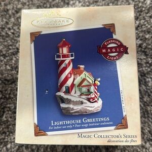 Hallmark Lighthouse Greetings Ornament